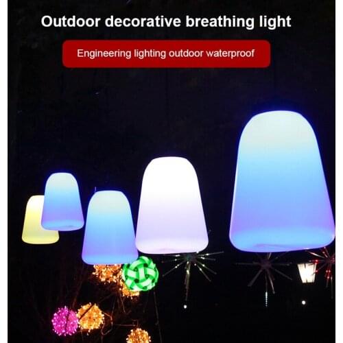 LED Forest Breathing Light Starry Sky Colorful Outdoor Landscape Night Market Lighting Layout Color Changing Light