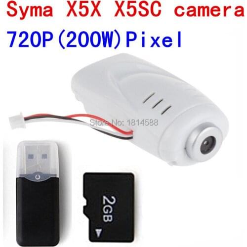 Syma x5c X5SC X5C-1 model aircraft 200 pixel high-definition aerial camera with four axis aircraft 2G memory card reader