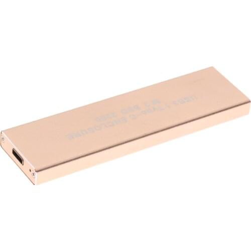 USB 3.1 to NGFF M.2 SSD External Converter Adapter Enclosure Case 6GB/S 2280