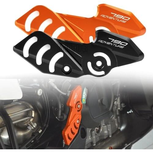 Motorcycle Heel Protective Cover Guard FOR 790Adventure R/S 2019 2020 2021 2021 CNC 790 Adventure ADV Brake cylinder guard set
