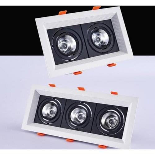 1Pcs square 20W 30w AC85V-265V LED dimmable Ceiling Downlight Recessed LED lamp Spot light LED For Home Lighting 110V 220V