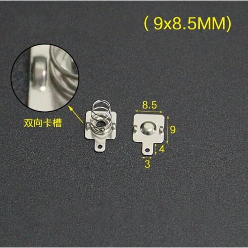 1400PCS AAA battery pack 9 * 8.5 / 9/19MM spring contact piece battery box positive and negative single-pole battery