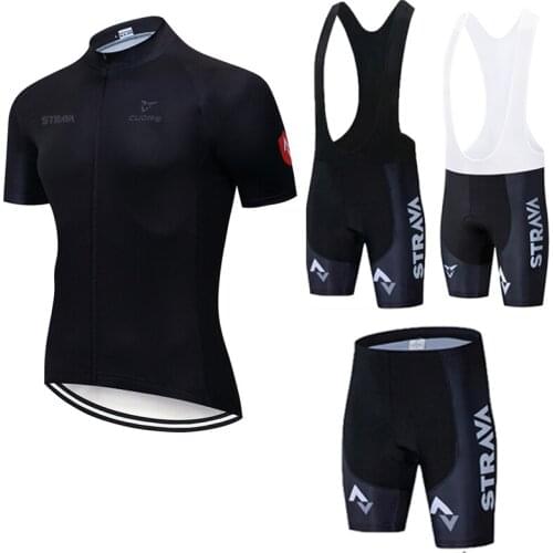 2021 Summer Cycling Jersey Set Bicycle Clothing Breathable Men Short Sleeve Shirt Bike Bib Shorts 19D Gel Pad Freeshipping