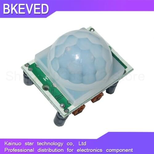 5pcs SR501 HC-SR501 Adjust IR Pyroelectric Infrared PIR module Motion Sensor Detector Module new