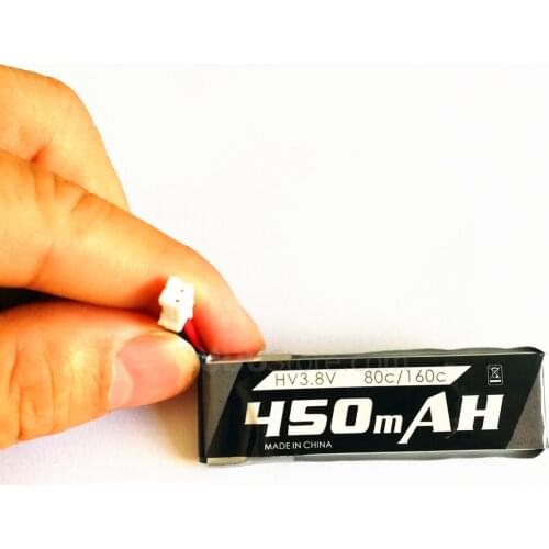 Emax HV 1s 3.7V 450mAH 80c/160c Lipo Battery For Emax Indoor Tinyhawk FPV Racing Drone