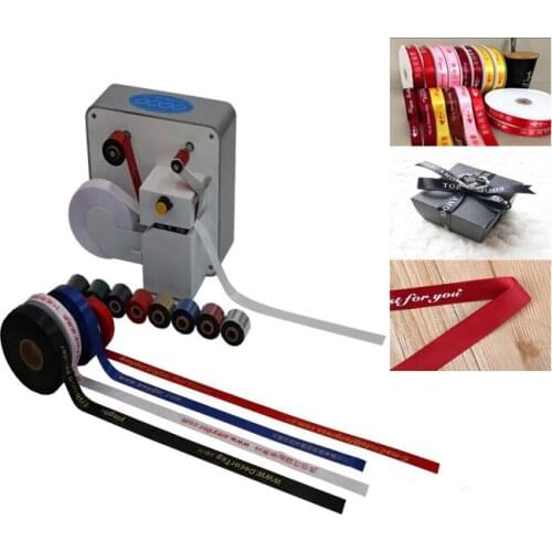 Digital hot foil ribbon printer