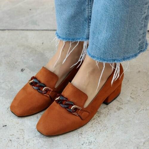 Mio Gusto Brand Magnolia Black, Navy Blue, Tan, gray Color 3Cm Short heel high quality Women 's Shoes , shoes for women 2020 , designer shoes , ladies flat shoes , shoes for women 2021