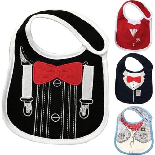 Reusable Washable Cotton Baby Bibs Burp Cloth Print Triangle Baby Bibs Cotton Adjustable Baby Meal Bib Infant Bib