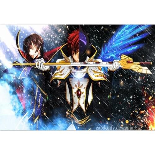 New Arrival Code Geass Canvas Poster Prints Modern Home Decoration 50X75cm60X90cm Wall Art Painting Nordic Satin Posters
