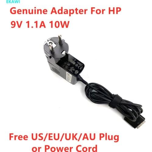 Genuine AC Adapter Charger For HP HSTNN-DA34 10W 9V 1.1A HSTNN-CA34 ElitePad 900 G1 Z2760 1000 G2 N3D04UC Tablet PC Power Supply