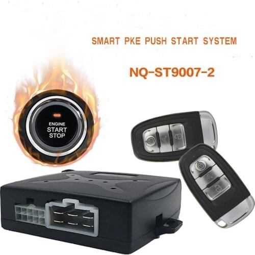 Car one-button start modification keyless entry system remote control remote ignition preheating refrigeration car anti-theft