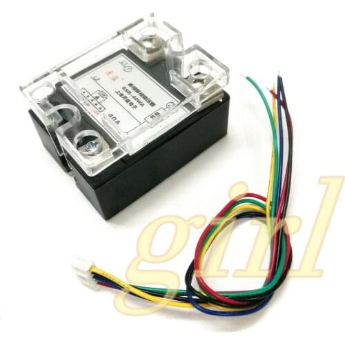 Single-phase solid state voltage-regulator SSR-40WA