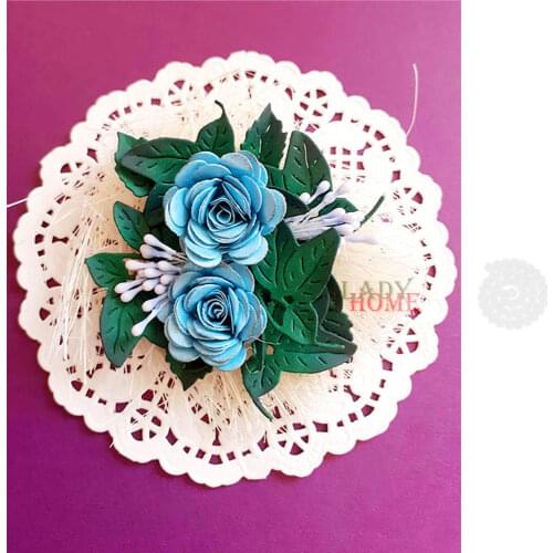 Craft Spiral Rose flower decoration Metal Cutting Dies Stencil Scrapbooking Photo Album DIY Cards Making Paper Embossing