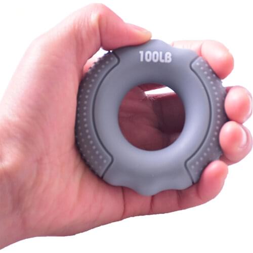 Silicone Finger Gripper Hand Resistance Band Gripping Ring Wrist Stretcher Finger Forearm Trainer Pow Exercise Carpal Expander