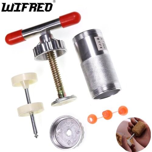 Wifreo Carp Fishing Groundbait Shaping Mold Fish Lure Compressor Metal Tools For Hook Bait Forming Fishing Aceessories