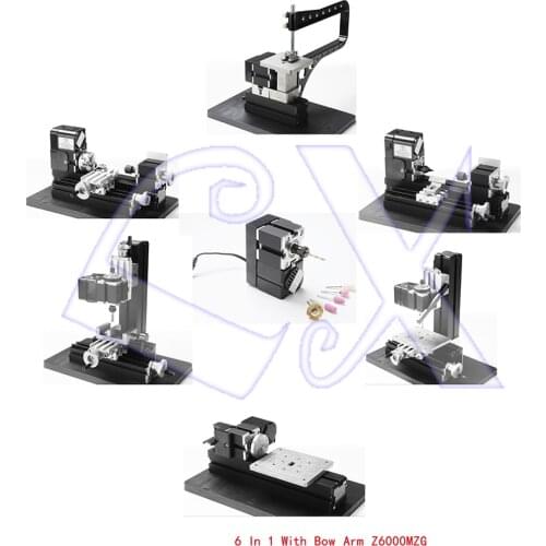 Zhouyu Z6000MZG DIY 24W All-Metal 6 In 1 with bow arm Tool Kit for Hobby Amateur Model Maker