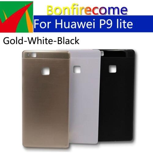 10Pcs\lot For Huawei P9 lite Back Battery Cover Rear Door Housing Cover Case Chassis Shell replacement