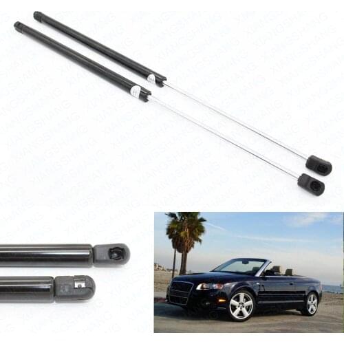 2pcs Auto front hood bonnet Gas Spring Charged Struts Lift Support For 2004 2005 2006 2007 2008 2009 Audi S4 Sedan 28.03 inch