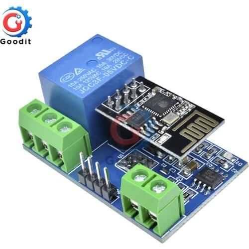 5V 1CH Relay Module Based ESP8266 ESP-01S ESP01S WIFI Wireless Board for Smart Home Intelligent Furniture Wireless Relay Board
