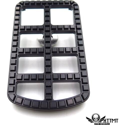 Aftermarket free shipping motorcycle parts Black Brake Pedal Pad For Harley 14-16 Dyna 86-17 Softail Touring