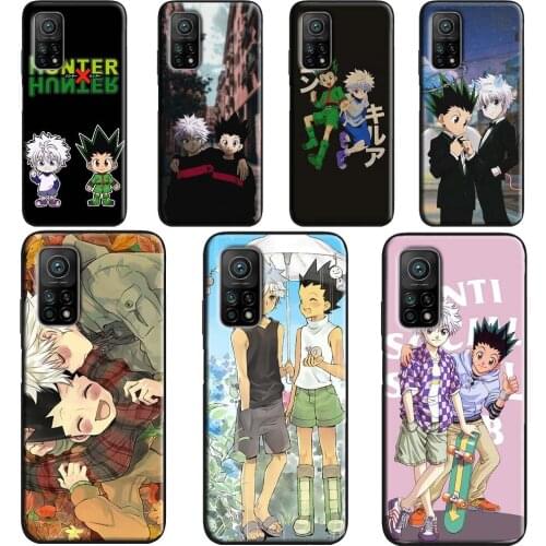 Gon Killua Hunter x hunter HxH Anime Case POCO X3 Pro F3 F1 F2 M3 Pro Cover For Xiaomi Mi 11 Lite Ultra Note 10 Mi 9T 10T Pro