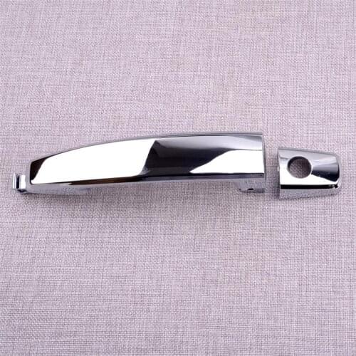 CITALL 1 Set 96468266 Car Silver Exterior Outer Door Handle Fit For Vauxhall Antara 2.0 2.4 2007 2008 2009 2010 2011 2012