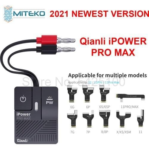 QIANLI Power Supply iPowerMAX Test Cable for XS MAX X 8G 8P 7G 7P 6 6S 6SP 6G 6P DC Power Control Cable Test Line iPower