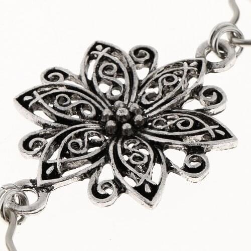 Antique Cardigan Sweater Flower Collar Clip Brooch Clips for Womens Favors