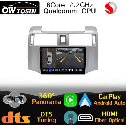 Qualcomm CPU Android Car Media For Toyota 4Runner 4 Runner N280 2009-2020 HDMI WiFi Radio DTS GPS DSP Stereo HIFI Auto CarPlay