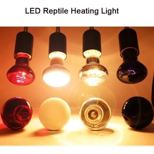 Reptile Lamp Mini Pet Heating Lamp E27 UV Day Night Amphibian Turtle Snake Lamp Heat Reptile Bulb 25/60/100W Reptile Light