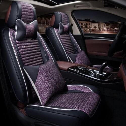 TO YOUR TASTE auto accessories universal luxury leather car seat cushions for CITROEN C4 C5 C6 C5 AIRCROSS C4 Picasso Xsara safe