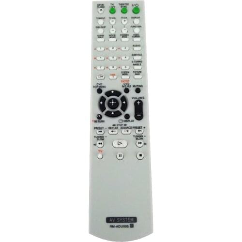 RM-ADU005 Remote control for Sony DVD Home Theater System DAV-DZ630 HCD-DZ630 DAV-HDX265