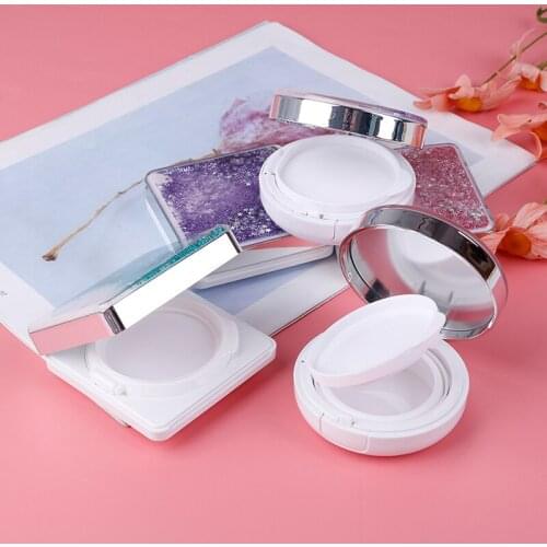 1PC DIY Empty BB Cream Container Air Cushion Puff Box Liquid Foundation Holder Beauty Make Up Case
