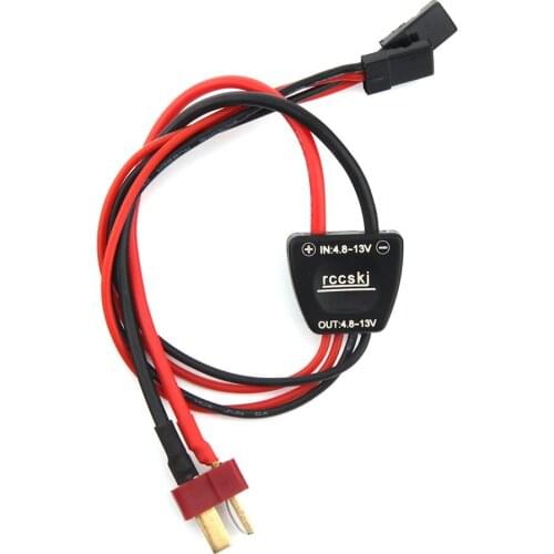 1Pc Rccskj 4108 Power Adapter Cable T/XT60 Plug For RC Model