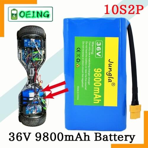 2021 100%New Original 36V 9.8ah lithium battery 10s2p 36v battery 9800mAh lithium ion pack 42V 9800mah scooter twist car battery
