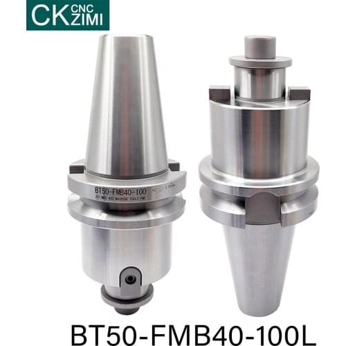 BT50 FMB40 100L Milling Disk Connecting Handle CNC Cutting Accessories Milling Disk fmb tool holder For Face Mill KM12 125-40-6T