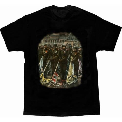 The Great Victory Soviet Red Army Drawing Work Printed T-Shirt. Summer Cotton O-Neck Short Sleeve Mens T Shirt New S-3XL