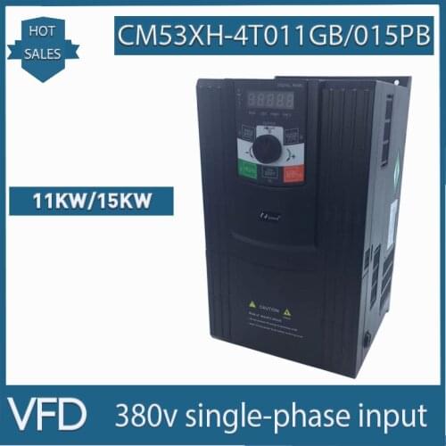 VFD inverter 11/15KW 380V three-phase input CM530H-D4T011GB/015PB engraving machine VFD spindle motor speed controlle