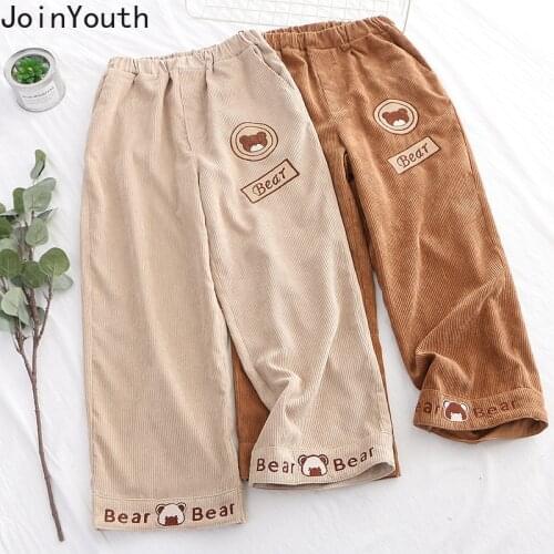 Женские вельветовые брюки JoinYouth China At AliExpress