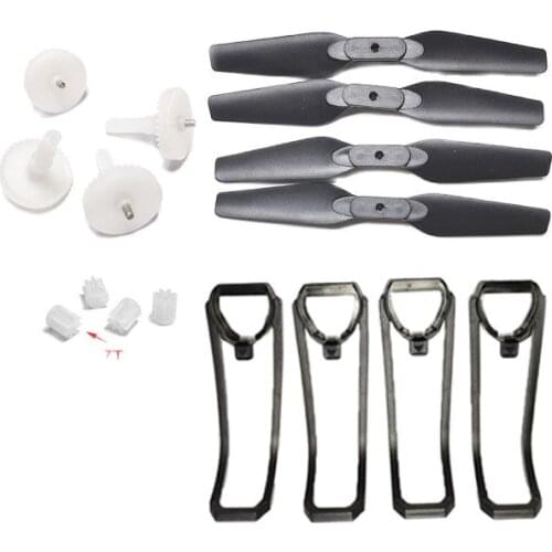 Propeller blades Spare Parts kit fit for rc drone E88 E525 LS-E525 rc Quadcopter landing gear guard