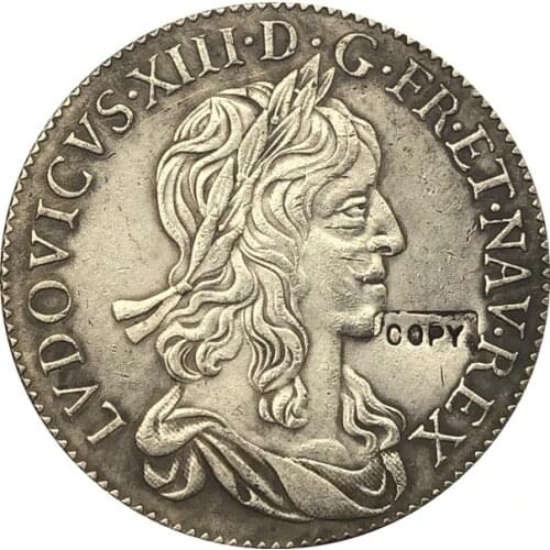 FREE SHIPPING France Louis XIII 1642 coins copy