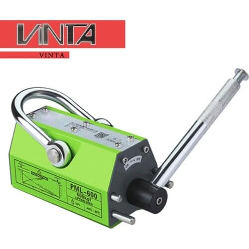 BIG Sales CNC PML Series PML-600 electro manual permanent magnetic lifter transportation steel plate lifting magnet for crane