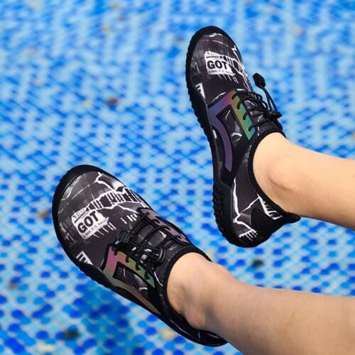 Mens Beach Water Socks Swimming Water Sports Barefoot Sneakers Swimming Surfing Diving Upstream Snorkeling Shoes Large 39 - 48