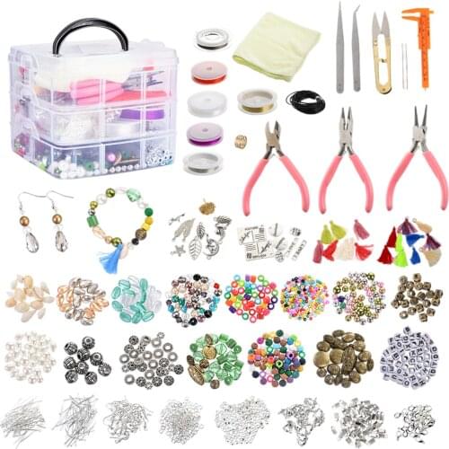 Jewelry Making Supplies Kit Accessories Glitter Mylar Flakes 1526 Pieces Resin Decoration Kit for DIY Craft Nail Art