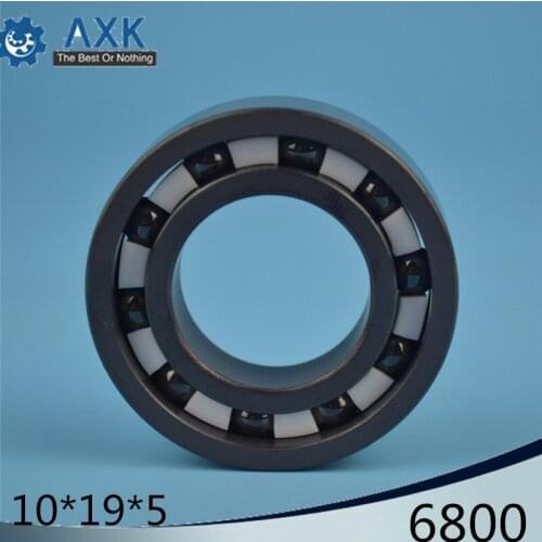 6800 Full Ceramic Bearing ( 1 PC ) 10*19*5 mm Si3N4 Material 6800CE All Silicon Nitride Ceramic 6800 Ball Bearings