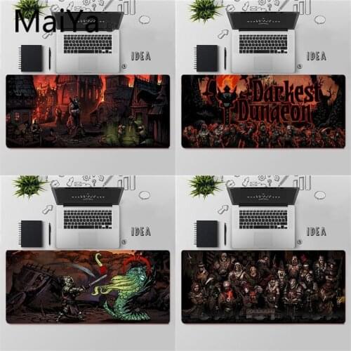 Maiya Top Quality Darkest Dungeon Gamer Speed Mice Retail Small Rubber Mousepad Free Shipping Large Mouse Pad Keyboards Mat