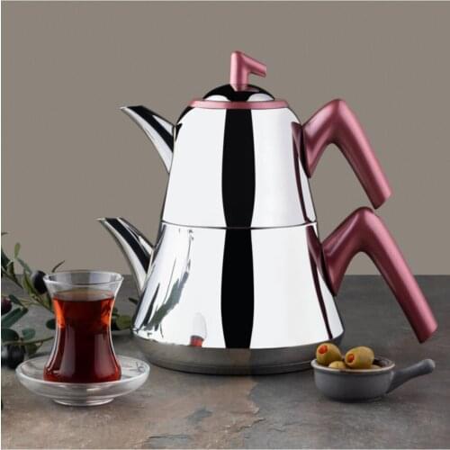 Rose Great Induction Based Teapot Set