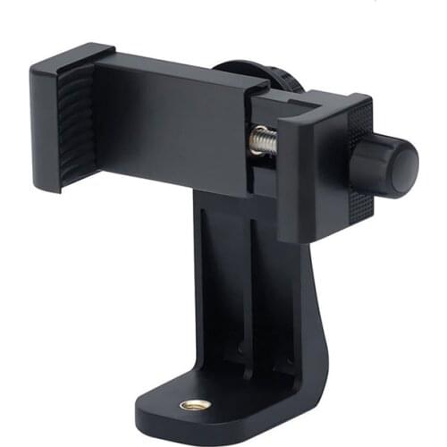 360 Degree Mobile Phone Clip Cellphone Holder Rotatable Tripod Mount Desk Tripod Adapter For Samsung Iphone Camera Tripod Stand