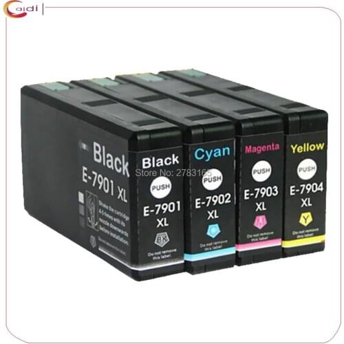 Compatible for 79XL Multipack 4 Ink Cartridge Set For EPSON Workforce Pro WF-5620DWF Non OEM 7901 7902 7903 7904