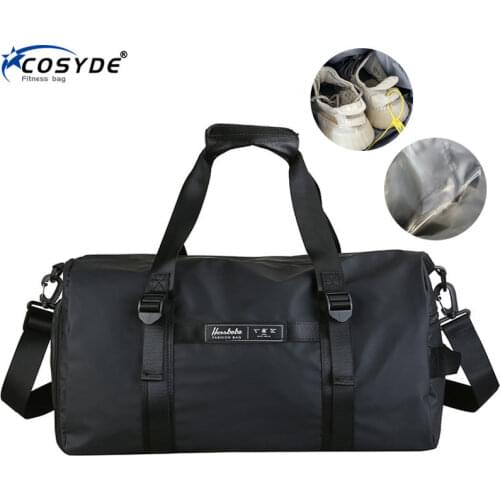 Gym Sport Bags Men 2021 Waterproof Oxford Handbag Big Travel Luggage Duffel Bag For Women Sports Bag With Shoe Compartment